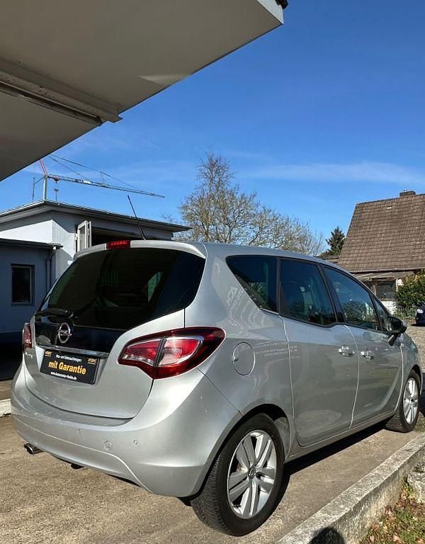Gebraucht Opel Meriva Style 140 PS (102 kW) 2015 Silber Van / Kleinbus