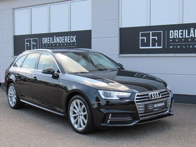 Schwarz Gebraucht 2018 Audi A4 S-Line Kombi | 20.990 € (Fairer Preis) - Bild 1/4