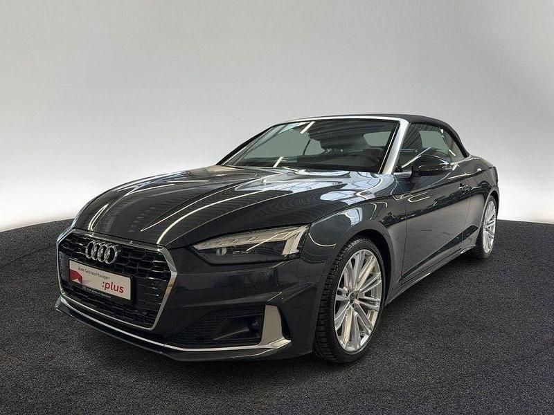 Manhattangrau metallic Gebraucht 2024 Audi A5 Cabriolet Advanced Plus Cabrio | 39.950 € (Superpreis) - Bild 1/4