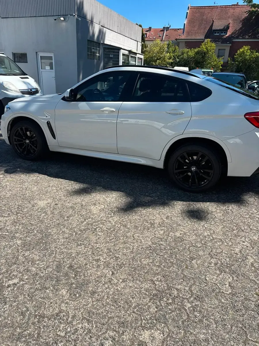 Gebraucht BMW X6 M Sport 258 PS (189 kW) 2018 Weiß SUV
