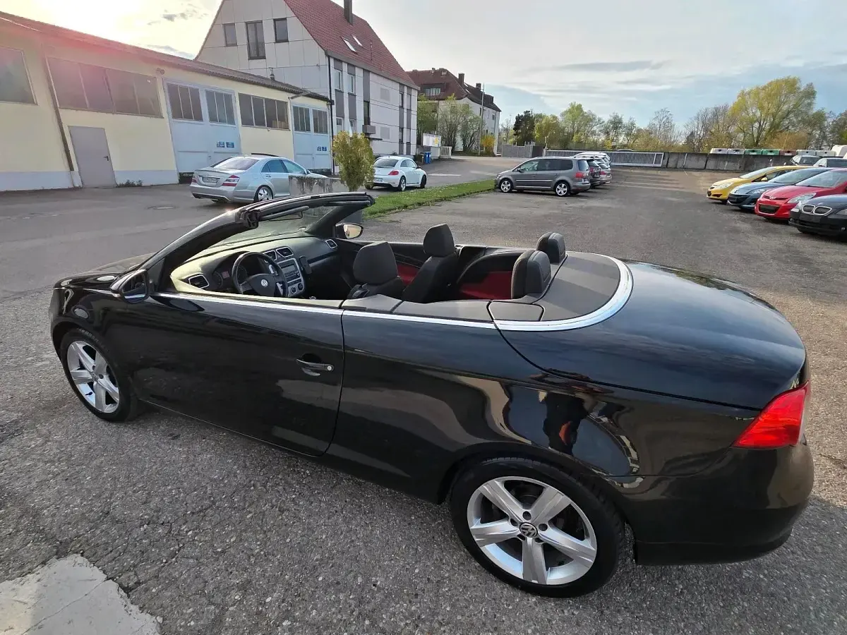 Gebraucht VW Eos 122 PS (89 kW) 2009 Schwarz Cabrio