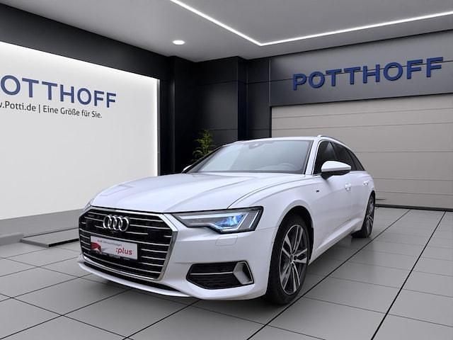 Weiss Gebraucht 2023 Audi A6 Sport Kombi | 38.750 € (Guter Preis) - Bild 1/4