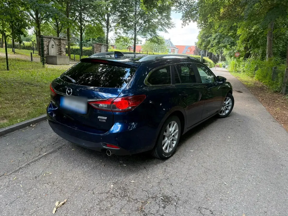 Gebraucht Mazda 6 Sports-Line 150 PS (110 kW) 2014 Blau Kombi