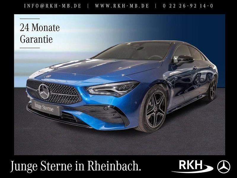 Blau Gebraucht 2025 Mercedes CLA220 AMG line Limousine | 43.800 € (Fairer Preis) - Bild 1/4