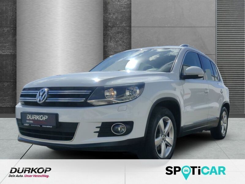 Weiß Gebraucht 2014 VW Tiguan Sportline SUV | 9.490 € (Guter Preis) - Bild 1/4