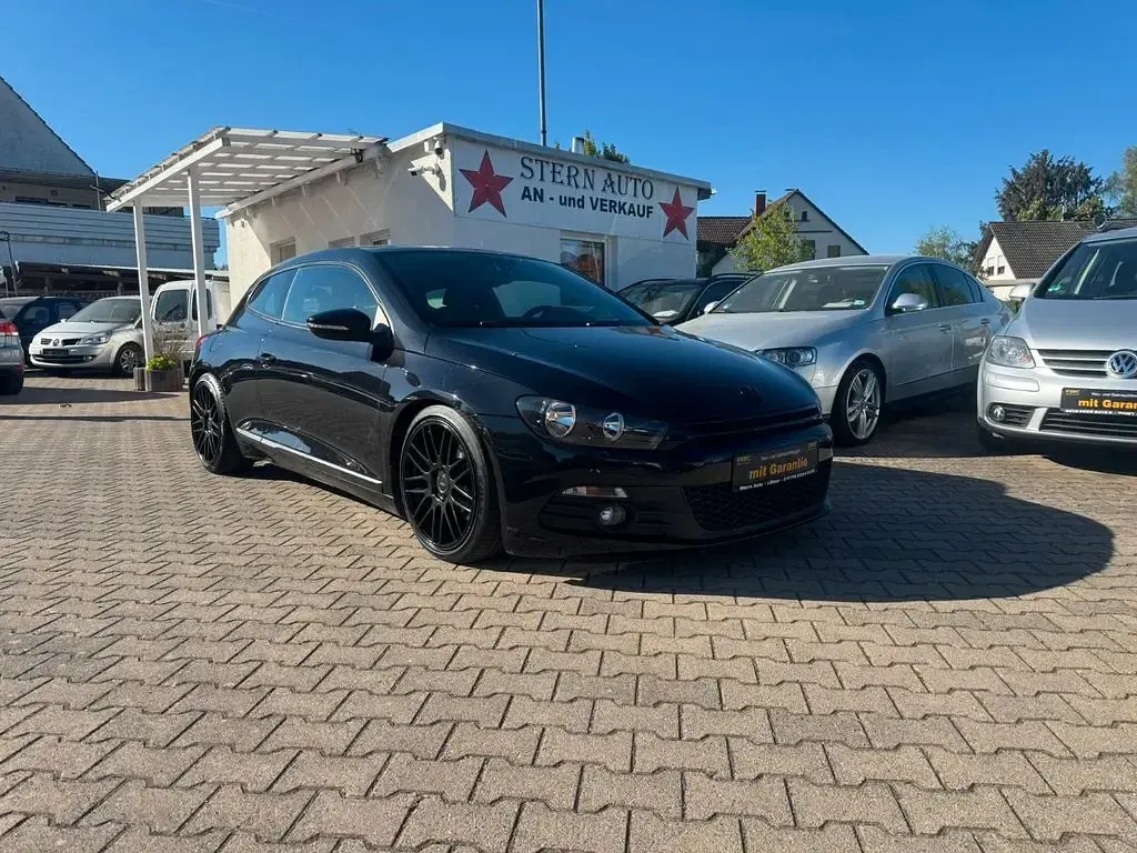 Usata VW Scirocco 200 CV (147 kW) 2008 Nero Coupé