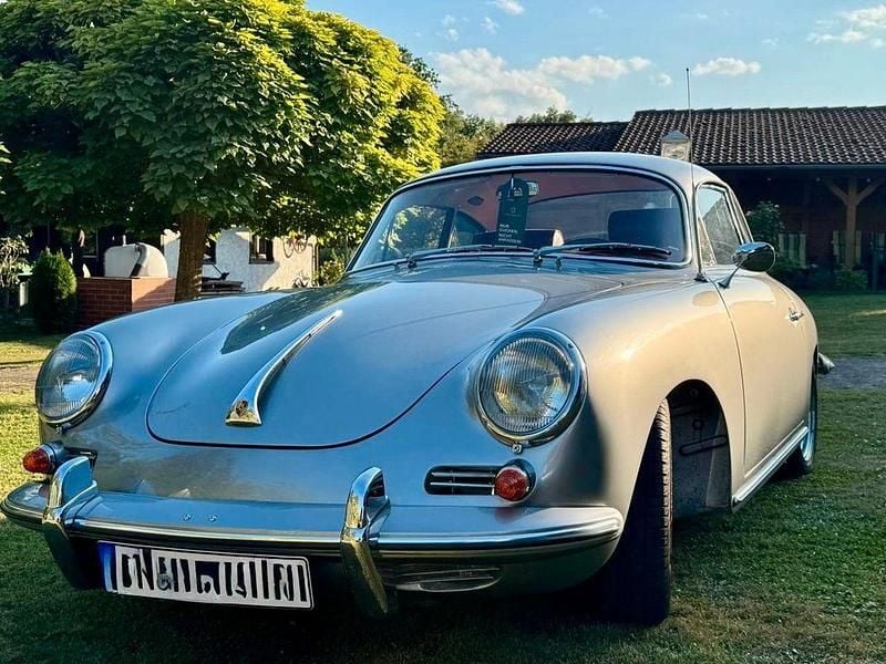 Silber Gebraucht 1963 Porsche 356 Coupé | 96.888 € - Bild 1/4