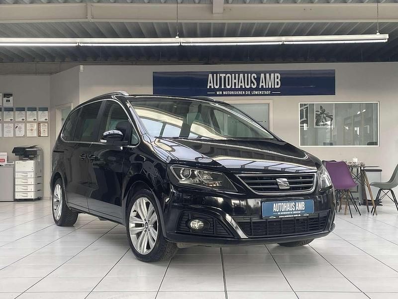 Gebraucht Seat Alhambra 184 PS (135 kW) 2015 ´deep´ schwarz Van / Kleinbus