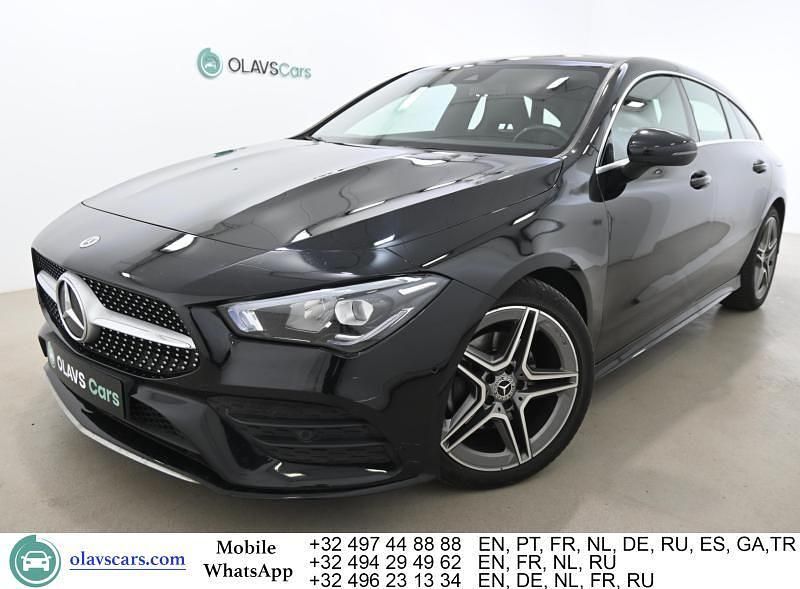 Schwarz Gebraucht 2021 Mercedes CLA180 Shooting Brake AMG Kombi | 19.965 € (Fairer Preis) - Bild 1/4