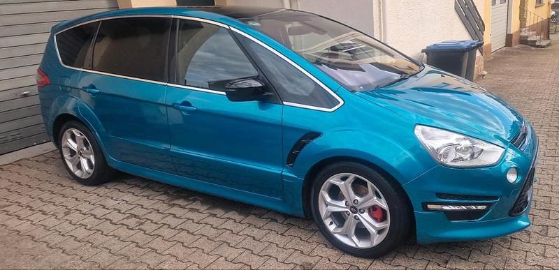 Gebraucht Ford S-MAX Titanium S 163 PS (119 kW) 2011 Blau Van / Kleinbus