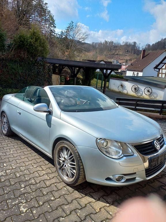 Second-hand VW Eos 150 CP (110 kW) 2007 Argintiu Cabrio
