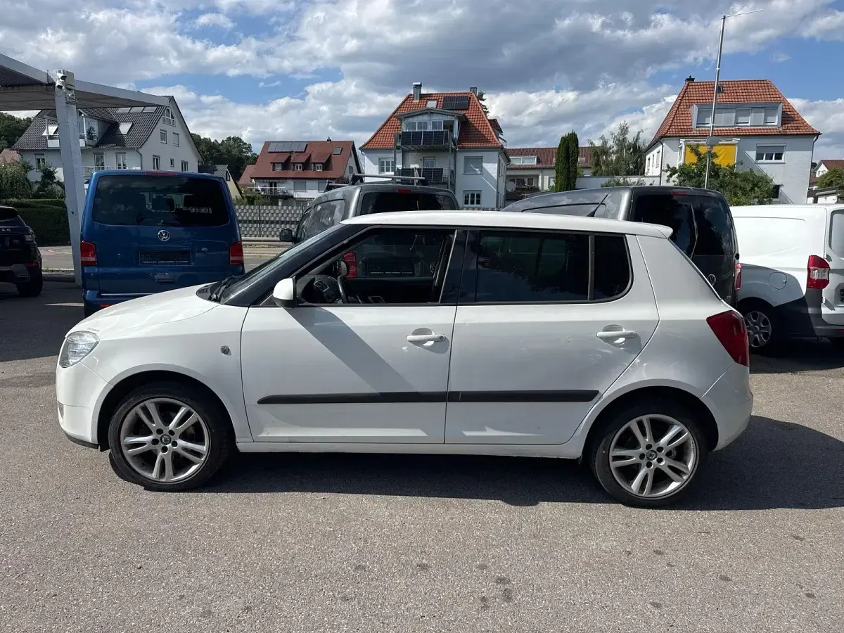 Gebraucht Skoda Fabia Sport 86 PS (63 kW) 2008 Weiß Kleinwagen