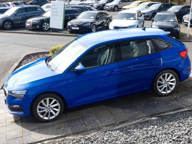 Gebraucht Skoda Scala Style 116 PS (85 kW) 2020 Blau Kleinwagen
