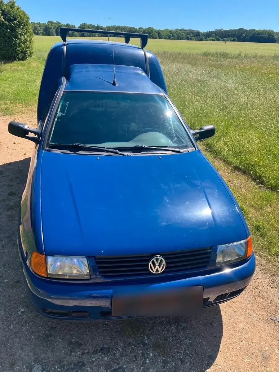 Gebraucht VW Caddy 90 PS (66 kW) 2001 Blau Van / Kleinbus