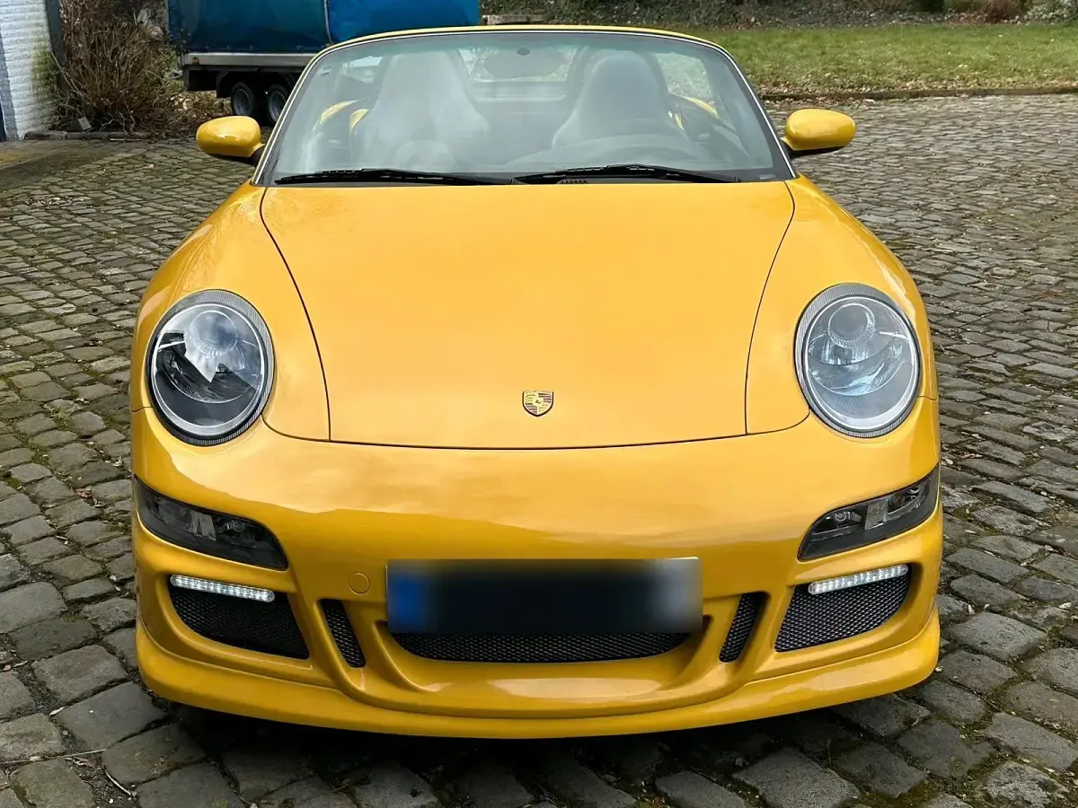 Gebraucht Porsche Boxster S 280 PS (205 kW) 2000 Gelb Cabrio