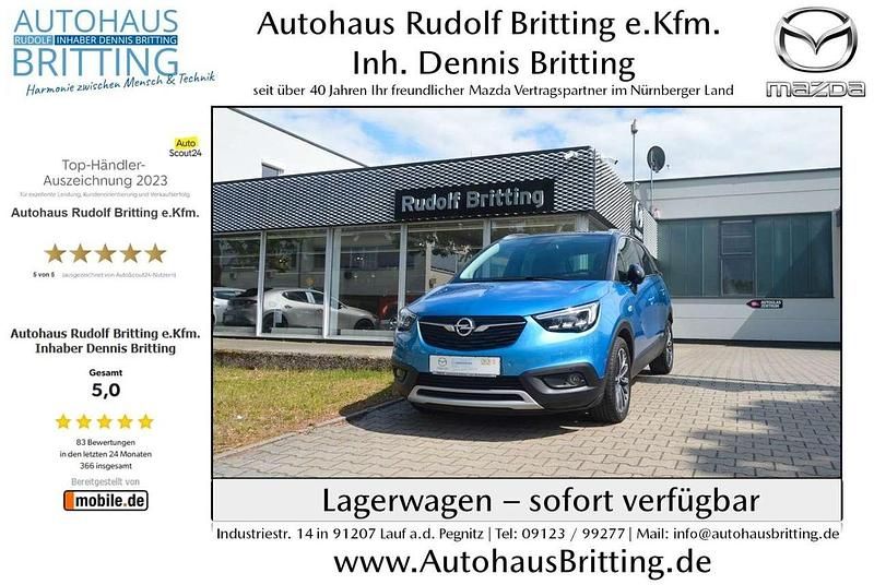 Arktis blau Gebraucht 2019 Opel Crossland X Ultimate SUV | 15.990 € (Fairer Preis) - Bild 1/4