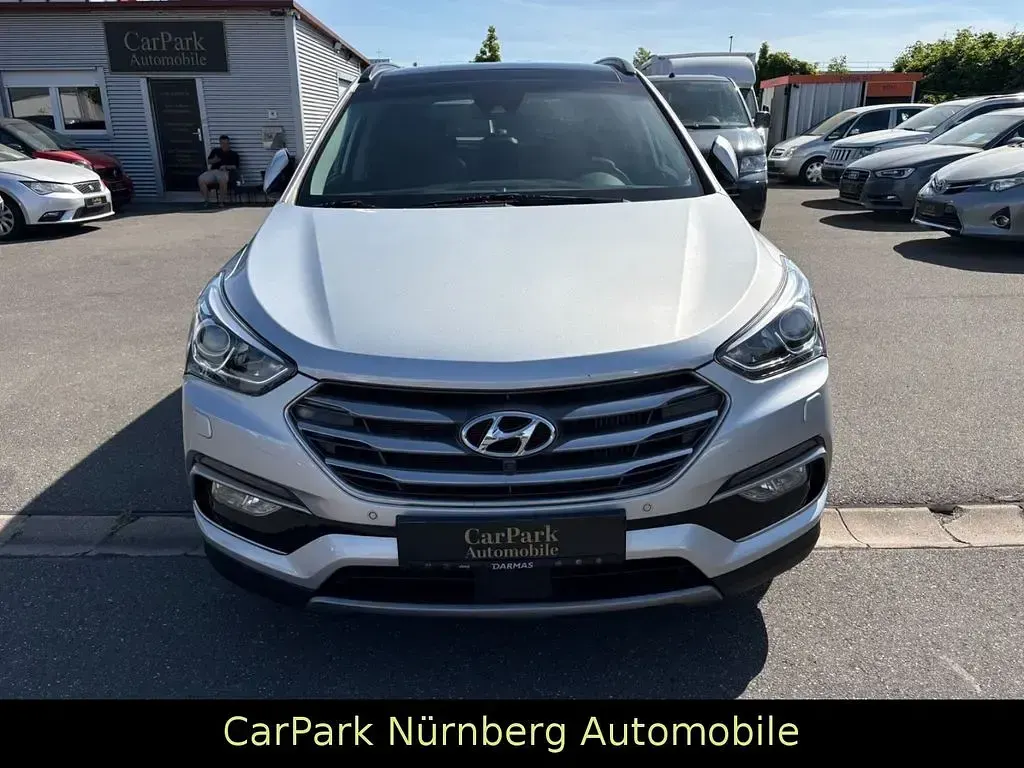 Gebraucht Hyundai Santa Fe Premium 200 PS (147 kW) 2017 Silber SUV