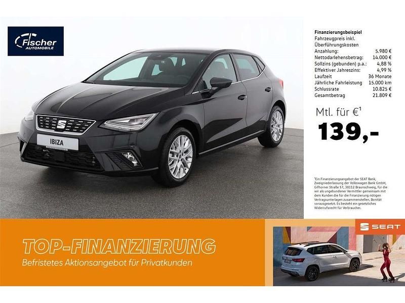 Midnight schwarz Neu 2025 Seat Ibiza XCELLENCE Limousine | 19.980 € (Fairer Preis) - Bild 1/4