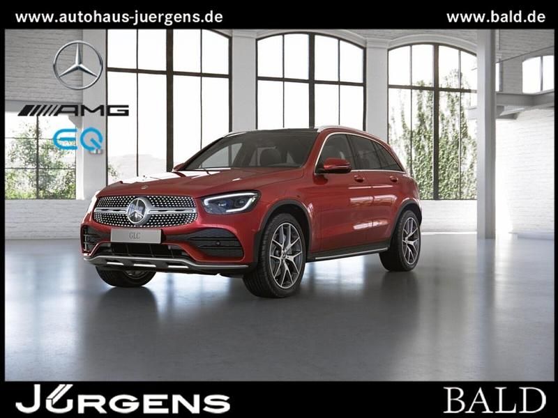 Designo hyazinthrot metallic Gebraucht 2021 Mercedes GLC400d AMG SUV | 47.650 € (Etwas zu teuer) - Bild 1/4