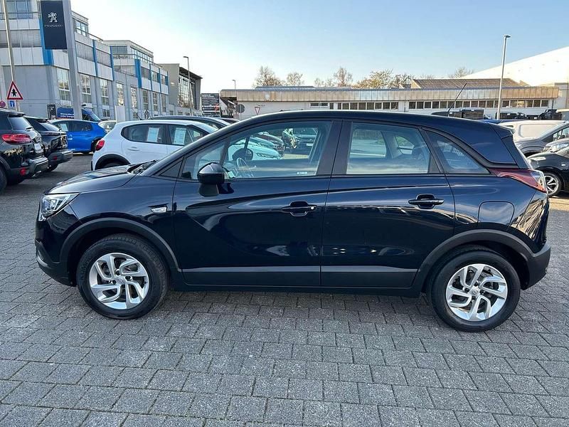 Gebraucht Opel Crossland X Edition 110 PS (80 kW) 2018 Tiefsee blau SUV
