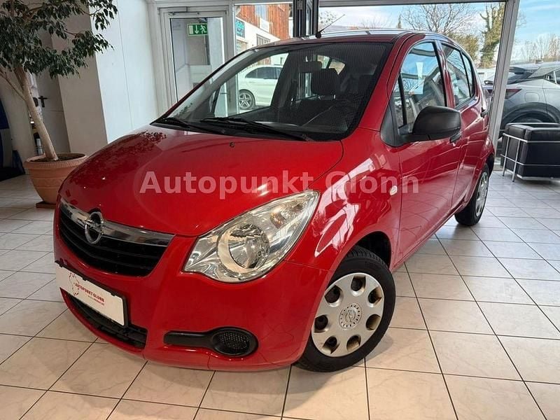 Gebraucht Opel Agila Basis 65 PS (47 kW) 2009 Rot Kleinwagen