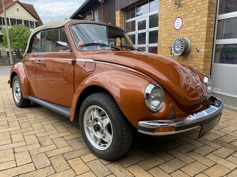 L 96 f brasilbraun metallic Gebraucht 1979 VW Käfer Cabrio | 29.990 € - Bild 1/4