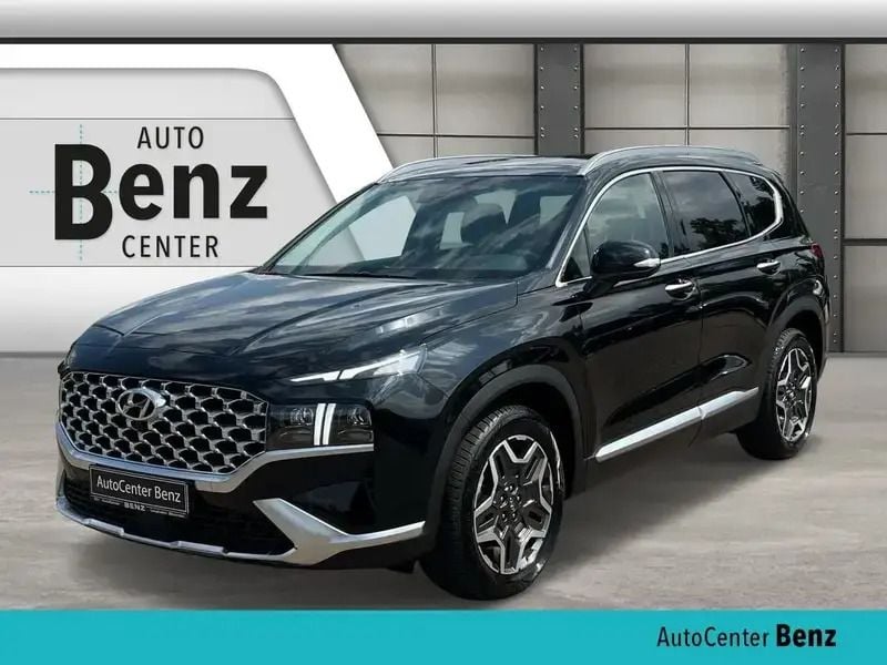 Schwarz Gebraucht 2023 Hyundai Santa Fe Prime SUV | 39.390 € (Superpreis) - Bild 1/4