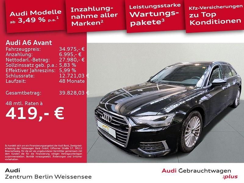 Gebraucht Audi A6 Performance 265 PS (194 kW) 2022 Mythosschwarz metallic Kombi