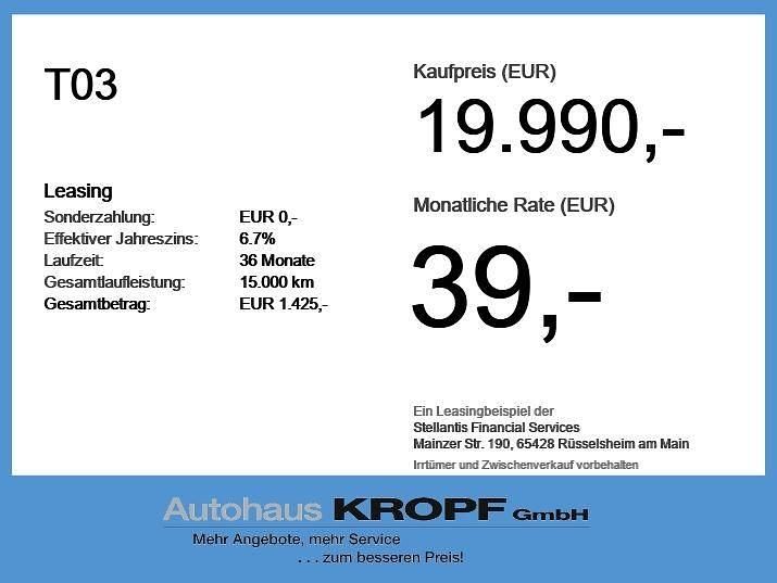 Neu Leapmotor T03 69 kW (95 PS) 2026 Light white Kleinwagen