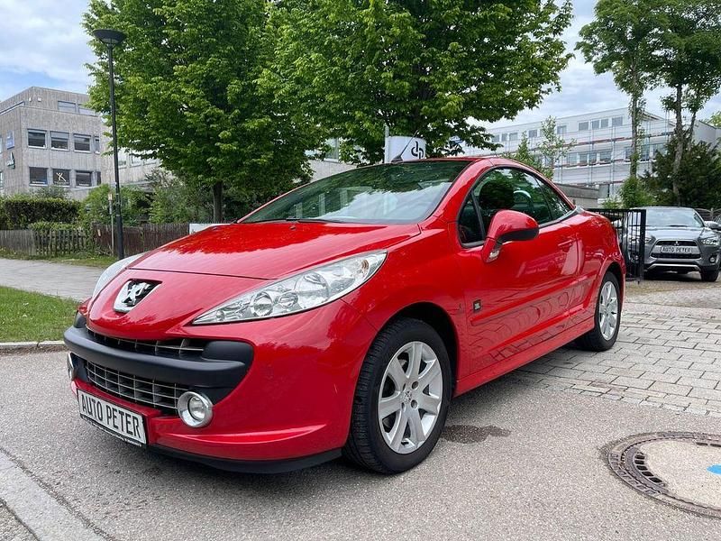 Rot Gebraucht 2009 Peugeot 207 CC Cabrio | 2.500 € (Fairer Preis) - Bild 1/4