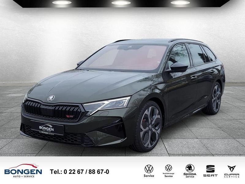 Kahkigrün Neu 2025 Skoda Octavia RS Kombi | 44.990 € (Teuer) - Bild 1/4