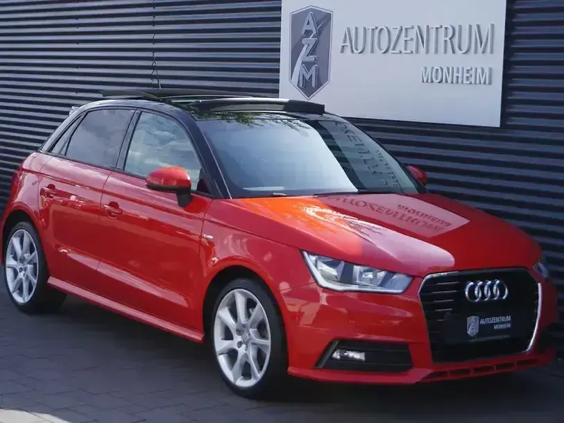 Gebraucht Audi A1 S-Line 125 PS (91 kW) 2017 Misanorot perleffekt metallic Kleinwagen