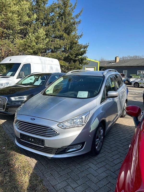 Gebraucht Ford Grand C-Max Titanium 125 PS (91 kW) 2015 Silber Van / Kleinbus