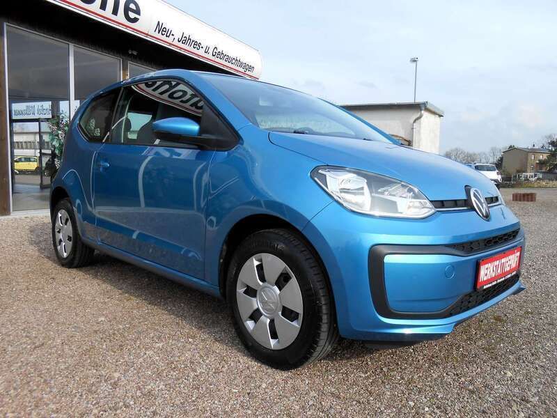 Costaazulmetallic (metallic) Gebraucht 2020 VW up! Kleinwagen | 8.490 € - Bild 1/4