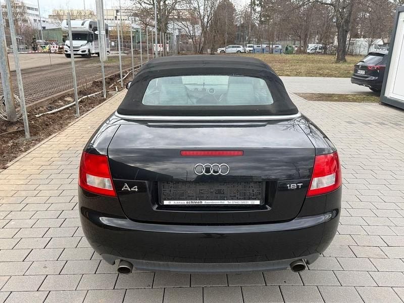 Gebraucht Audi A4 Cabriolet 163 PS (119 kW) 2005 Schwarz Cabrio