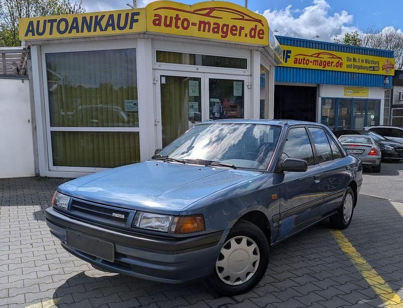 Second-hand Mazda 323 84 CP (61 kW) 1991 Albastru Berlinǎ