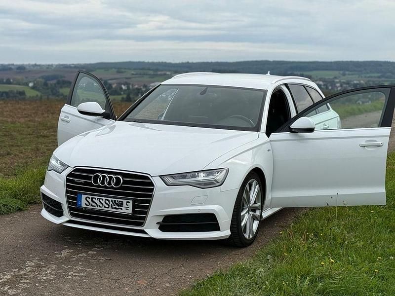 Weiß Gebraucht 2017 Audi A6 S-Line Kombi | 21.500 € (Teuer) - Bild 1/4