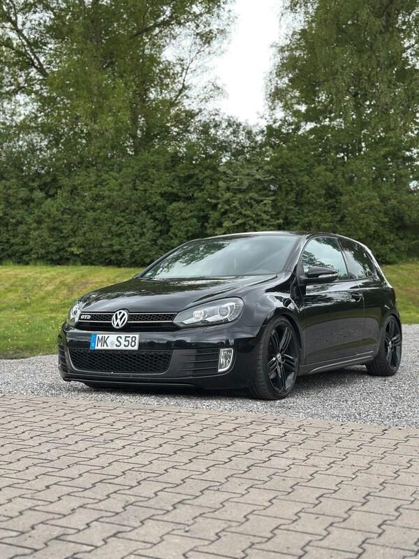 Schwarz Gebraucht 2011 VW Golf VI GTD Kleinwagen | 8.799 € (Fairer Preis) - Bild 1/4