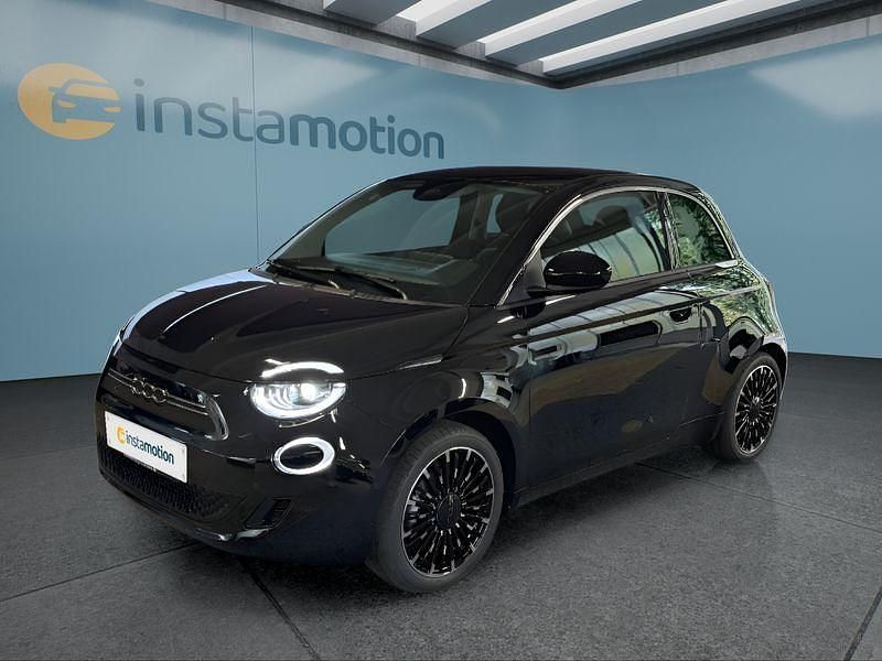 Schwarz Neu 2025 Fiat 500e Icon Kleinwagen | 26.799 € - Bild 1/4