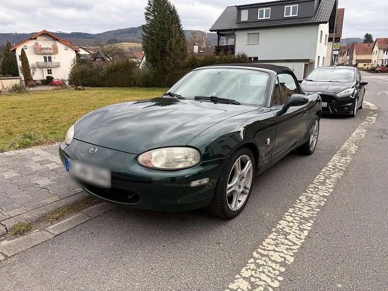 Gebraucht Mazda MX5 140 PS (102 kW) 1999 Grün Cabrio
