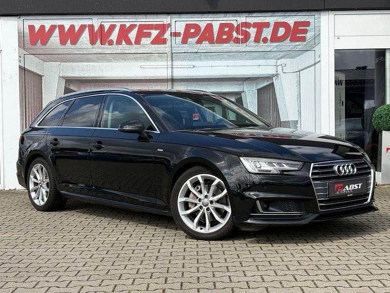 Schwarz Gebraucht 2018 Audi A4 S-Line Kombi | 17.990 € (Fairer Preis) - Bild 1/4