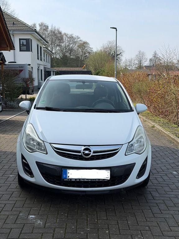Gebraucht Opel Corsa Selection 70 PS (51 kW) 2012 Weiß Kleinwagen