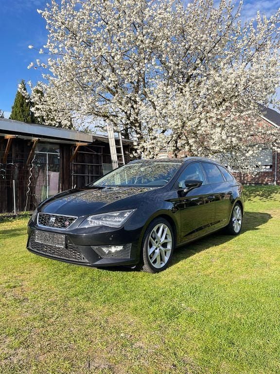 Usata Seat Leon FR 150 CV (110 kW) 2016 Nero Berlina