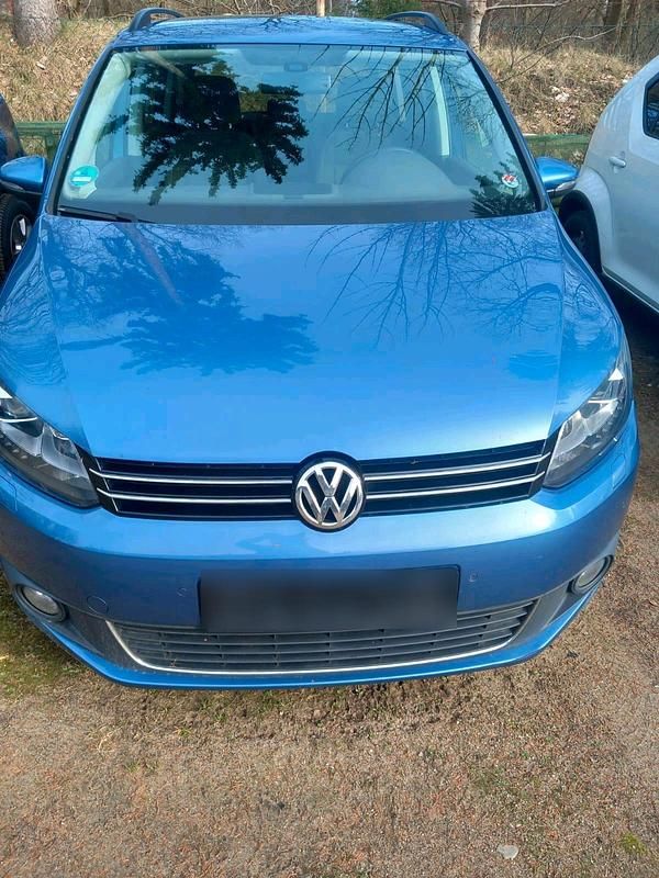Gebraucht VW Touran 105 PS (77 kW) 2013 Blau Van / Kleinbus