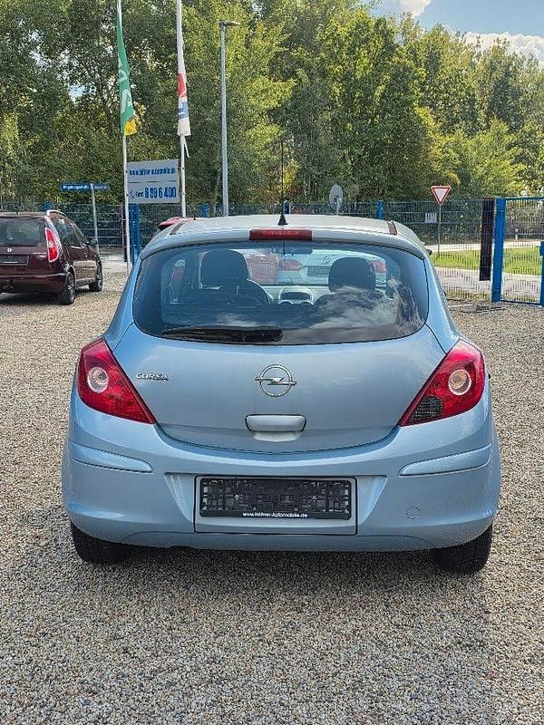 Gebraucht Opel Corsa 60 PS (44 kW) 2010 Blau Kleinwagen