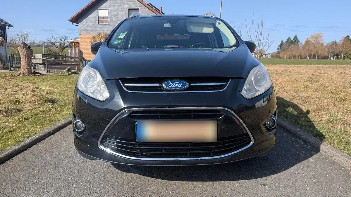 Używany Ford Grand C-Max Titanium 150 KM (110 kW) 2012 Czarny Minivan
