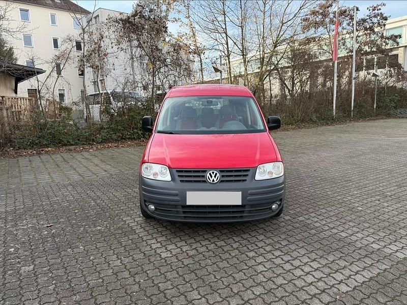 Rot Gebraucht 2009 VW Caddy Life Van / Kleinbus | 2.700 € (Superpreis) - Bild 1/4