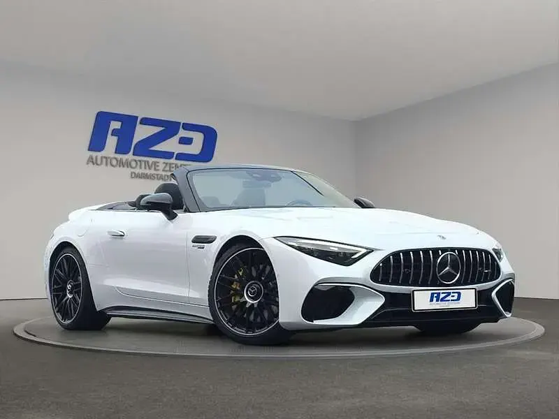 Gebraucht Mercedes SL63 AMG AMG 585 PS (430 kW) 2022 Opalithweiss  metalliclack Cabrio