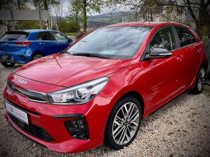 (beg) signal red m Gebraucht 2023 Kia Rio GT-Line Kleinwagen | 18.990 € (Etwas zu teuer) - Bild 1/2