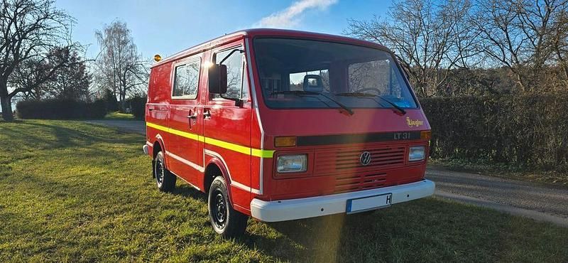 Gebraucht VW LT 90 PS (66 kW) 1987 Rot Van / Kleinbus